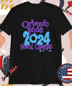 Orlando Pride Playa Society 2024 NWSL Champions T-Shirts