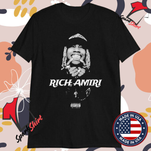 Rich Amiri American Rapper T-shirts