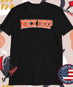 Neck Deep Collegiate T-shirts