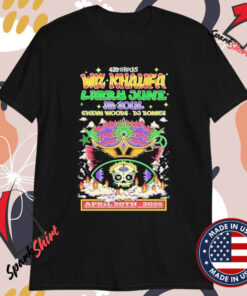 420 On The Rocks Wiz Khalifa April 20, 2025 Red Rocks Morrison CO Tour T-Shirts