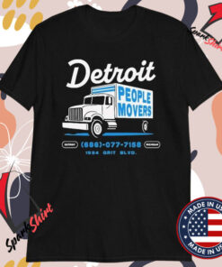 Detroit Lions People Movers Grit Michigan T-Shirts