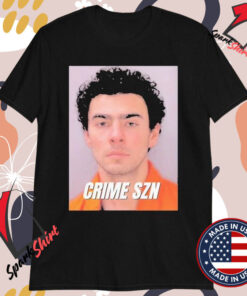 Luigi Mangione Superbasedd Crime Szn T-shirts