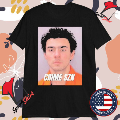 Luigi Mangione Superbasedd Crime Szn T-shirts