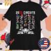 2025 Circuits Formula Racing T-Shirts