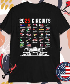 2025 Circuits Formula Racing T-Shirts