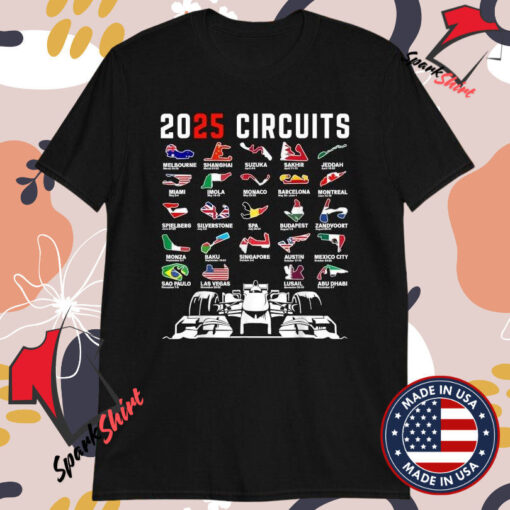 2025 Circuits Formula Racing T-Shirts