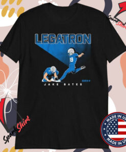 Jake Bates Legatron Detroit Lions T-Shirts