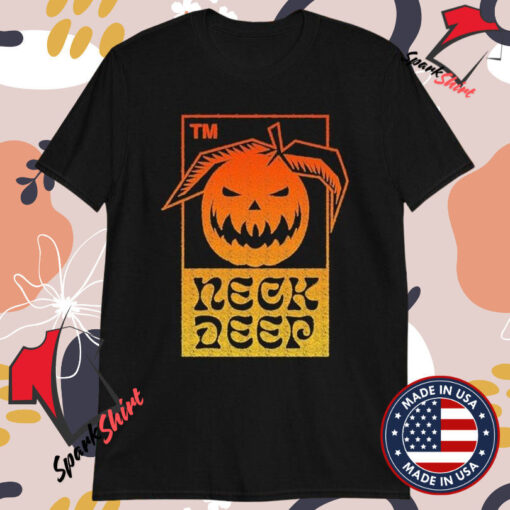 Neck Deep Pumpkin T-shirts