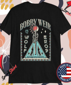 Bobby Weir & Wolf Bros Desert Wolf T-shirts