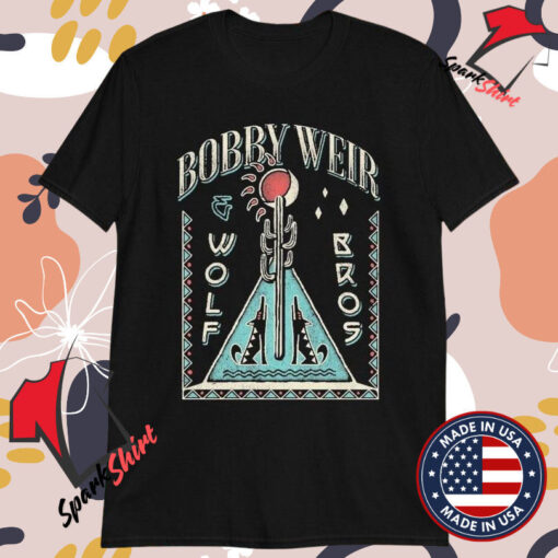 Bobby Weir & Wolf Bros Desert Wolf T-shirts