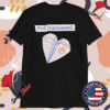 Pod Dismissed Heart Plane T-shirts