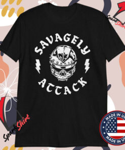 Czarface Savagely Attack Skull T-shirts