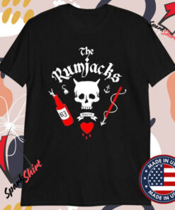 The Rumjacks Beard’s Skull T-shirts