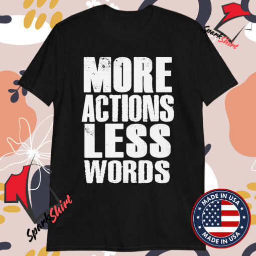 Celldweller More Actions, Less Words T-shirts