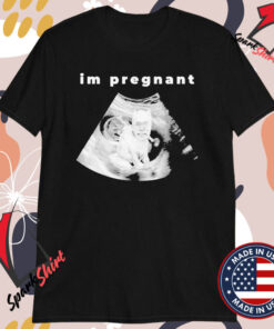 I’m Pregnant Freaky Cat T-shirts