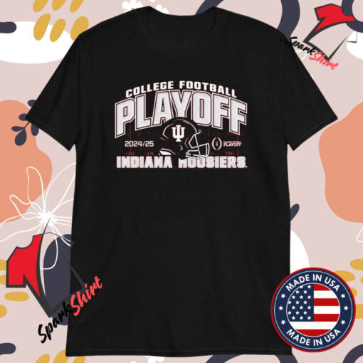 Indiana Hoosiers Crimson 2024 2025 College Football Playoff T-Shirts