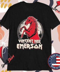 Vincent Neil Emerson Red Horse T-shirts