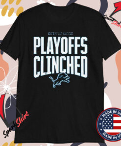 Detroit Lions Playoffs Clinched T-shirts