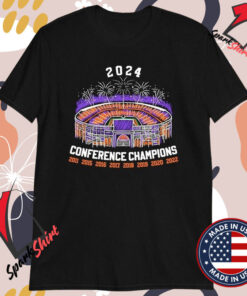 Clemson Tigers Clemson Conference Champions 2024 T-shirts