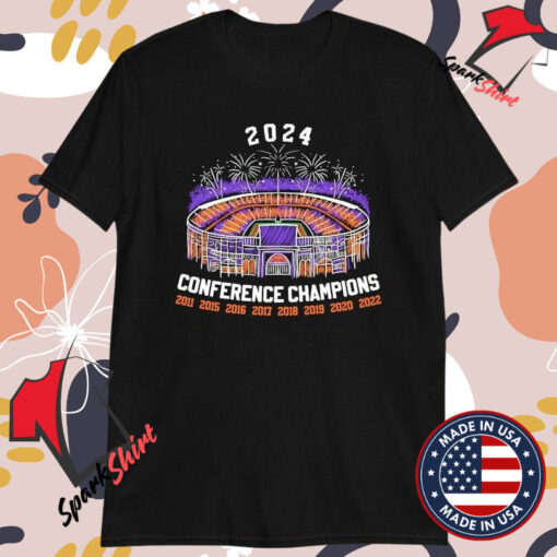 Clemson Tigers Clemson Conference Champions 2024 T-shirts