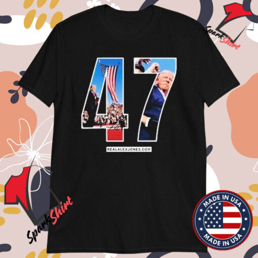 Trump 47 Fighting Shooting T-shirts