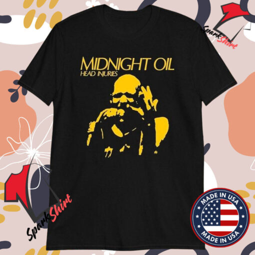 Midnight Oil Head Injuries Shirts