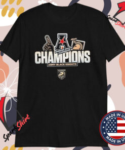 Army Black Knights 2024 AAC Champions T-shirts