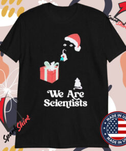 We Are Scientists Cat Christmas T-shirts