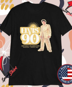 Elvis Presley 90th Birthday Graceland January 2025 T-shirts