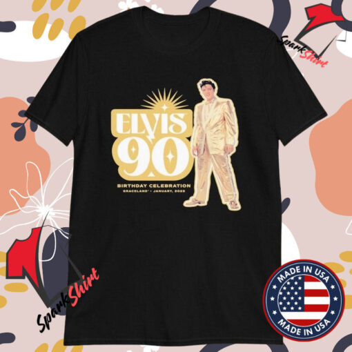 Elvis Presley 90th Birthday Graceland January 2025 T-shirts