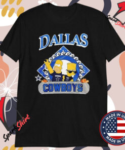 Dallas Cowboys x The Simpsons Funday Football Dallas Cowboy T-shirts