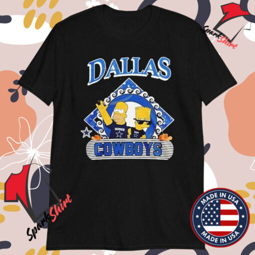 Dallas Cowboys x The Simpsons Funday Football Dallas Cowboy T-shirts