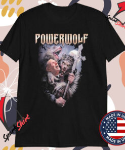 Powerwolf Thunder Priest T-shirts