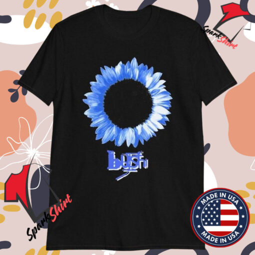 Bush Blue Sunflower T-shirts