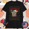 Overstimulated & Festive AF Ugly Raccoon Christmas T-Shirts