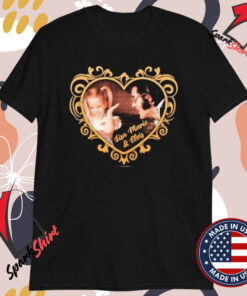 Lisa Marie And Elvis Presley Heart T-shirts