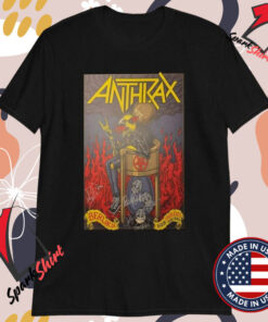 Anthrax At Verti Music Hall In Berlin, Germany On Dec 8 2024 Tour T-Shirts