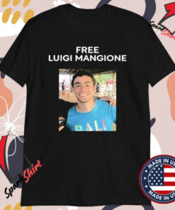 Free Luigi Mangione Face T-shirts