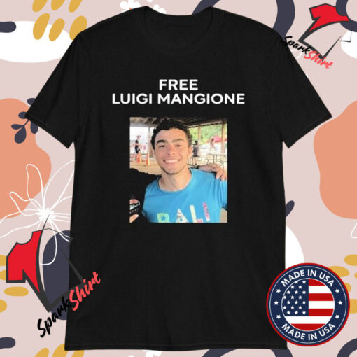 Free Luigi Mangione Face T-shirts