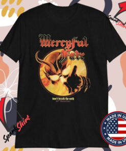 Mercyful Fate Don’t Break The Oath 40th Anniversary Skull Collage T-shirts