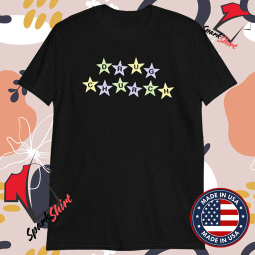 Drug Church Pastel Stars Tour T-Shirts