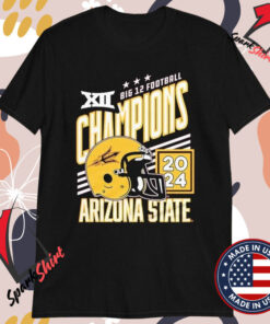 Arizona State Sun Devils Big 12 Champions 2024 T-shirts