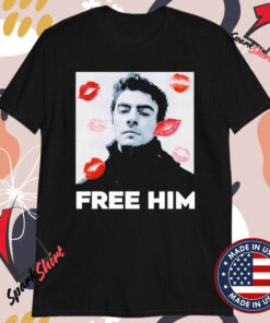 Luigi Mangione Free Him T-shirts