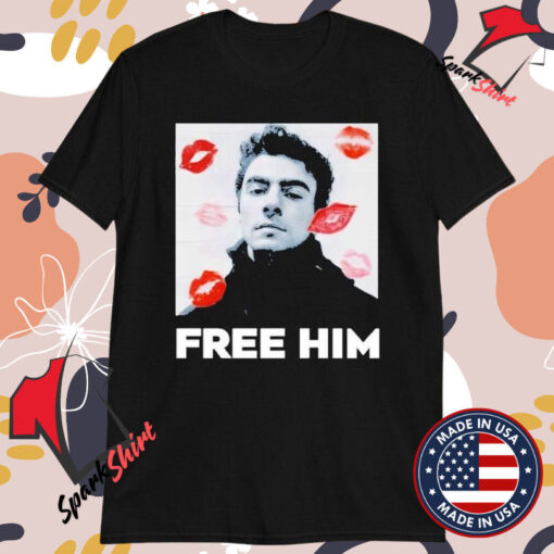 Luigi Mangione Free Him T-shirts