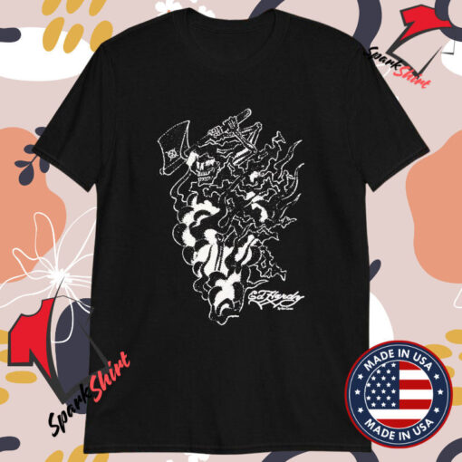 Ken Carson Ed Hardy Axe Skull T-shirts