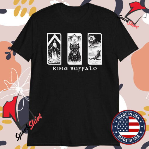 King Buffalo Tarot Card T-shirts