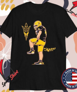 Arizona State Sun Devils Cam Skattebo Superstar Pose T-shirts