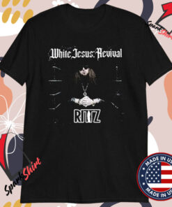 Rittz White Jesus Revival Cover T-shirts