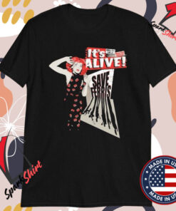 Save Ferris It’s Alive! Blood Red Thrills T-shirts