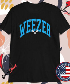 Weezer Collegiate T-shirts